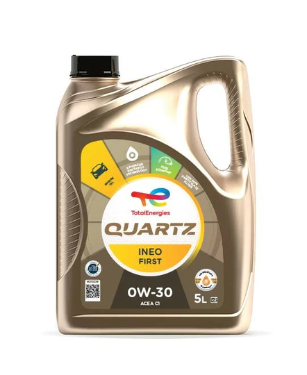 Moottoriöljy TOTAL 0W30 QUARTZ INEO FIRST 5L