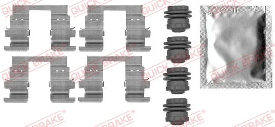 Tarvikesarja, jarrupala QUICK BRAKE 109-0013
