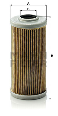 Suodatin, työhydrauliikka MANN-FILTER HD 610