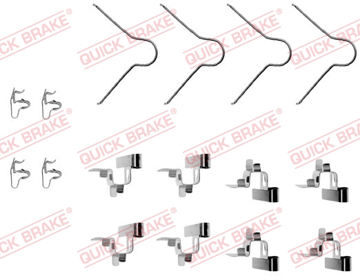 Tarvikesarja, jarrupala QUICK BRAKE 109-1030