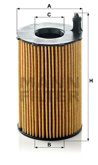 Öljynsuodatin MANN-FILTER HU 8005 z