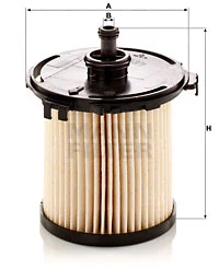 Polttoainesuodatin MANN-FILTER PU 12 003/1 z