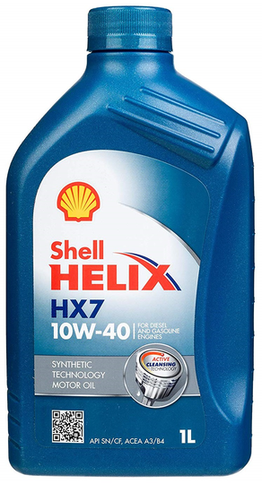 Moottoriöljy SHELL HELIX HX7 10W40 1L
