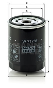Öljynsuodatin, abarth,alfa romeo,fiat,lancia, 105000603000, 105550600300, 105550600302, 105550603000, 105550603000/03, 105550603001, 105