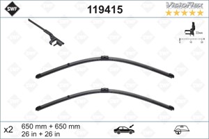 Pyyhkijänsulka, Edessä, citroën xsara picasso, 6426ZE, 6426-ZE, 6426ZF, 6426-ZF