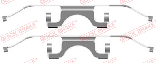 Tarvikesarja, jarrupala QUICK BRAKE 109-1702
