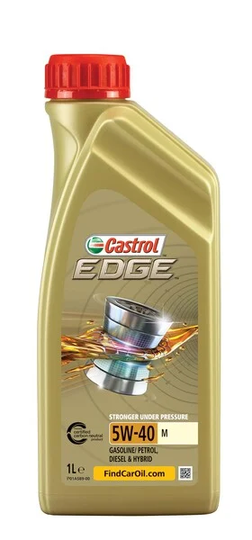 Moottoriöljy CASTROL EDGE 5W40 M 1L