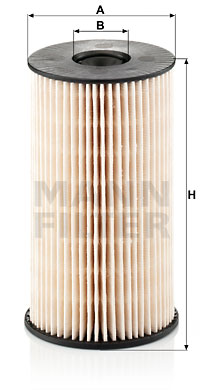Polttoainesuodatin MANN-FILTER PU 825 x