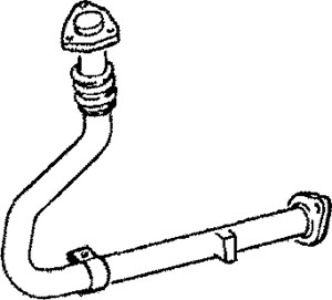 Pakoputki, Edessä, toyota land cruiser, 17401-54110
