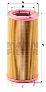 Ilmansuodatin, renault, 1444 P2, 60 00 008 185, 77 01 030 196, 7701 030 196