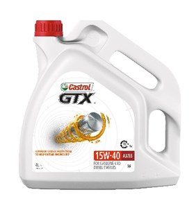 Moottoriöljy Castrol GTX 15W-40 A3/B3 4L, Universal