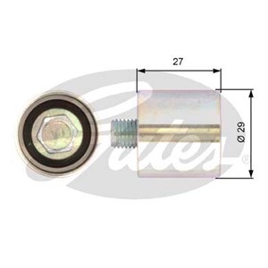 Ohjainrulla, hammashihna, audi,seat,skoda,vw, 06B 109 244