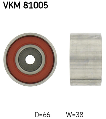 Ohjainrulla, hammashihna SKF VKM 81005