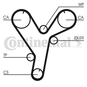 Hammashihna, chrysler,dodge,mitsubishi, MD307487, MD317871, XD307487
