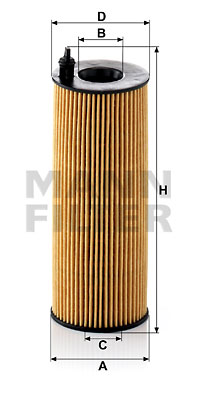 Öljynsuodatin MANN-FILTER HU 721/5 x