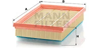 Ilmansuodatin MANN-FILTER C 28 105/1