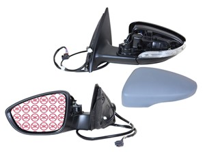 Taustapeili, Oikea, vw passat alltrack b7, passat b7, passat b7 variant, 3AA 857 508A 9B9, 3C8 857 522, 3C8 857 538 GRU