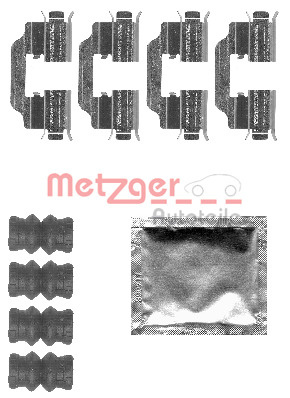 Tarvikesarja, jarrupala METZGER 109-1832