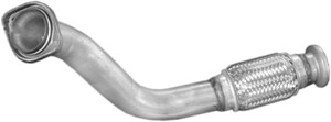 Pakoputki, Edessä, mercedes-benz t1 buss [602, b601], t1 flak/chassi [601, b602], t1 skåp [601, 611, b602], 6014900016, 6014902119