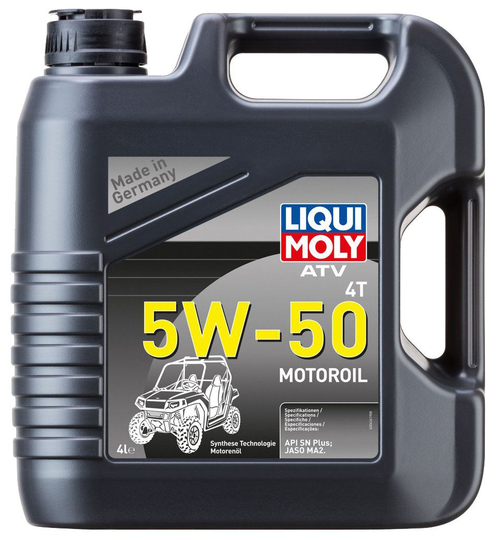 Moottoriöljy ATV 4T 5W-50, 4 l, Liqui Moly