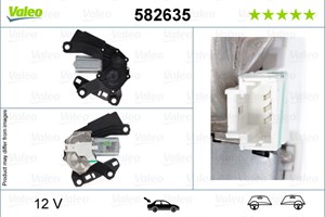 Pyyhkijän moottori, Takana, citroën jumpy, jumpy flak/chassi, jumpy skåp, peugeot expert flak/chassi, expert skåp, expert tepee, 6405GC,