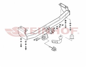 Vetokoukku, vakio, suzuki grand vitara i