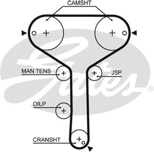 Hammashihna, daihatsu charade iii, 13568-87707, 13568-87783
