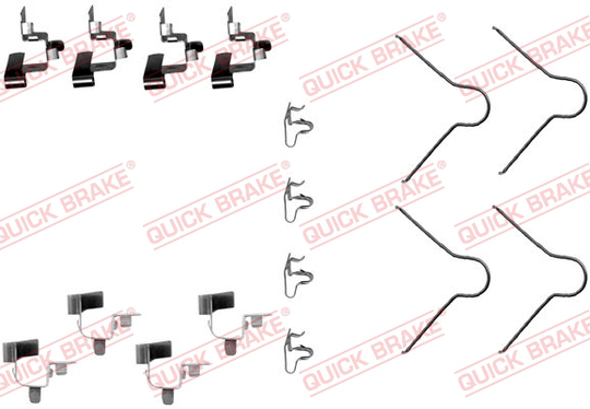Tarvikesarja, jarrupala QUICK BRAKE 109-1130