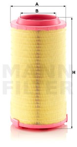 Ilmansuodatin, sopii monia malleja, 81.08405-0038