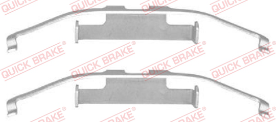 Tarvikesarja, jarrupala QUICK BRAKE 109-1097