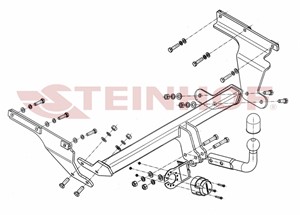 Vetokoukku, vakio, subaru trezia, toyota verso s