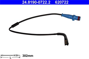 Kulumisenilmaisin, jarrupala, Etuakseli, opel signum halvkombi, vectra c, vectra c gts, vectra c kombi, vauxhall vectra mk ii, 13139260,