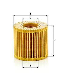 Öljynsuodatin MANN-FILTER HU 6006 z