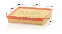 Ilmansuodatin MANN-FILTER C 2493