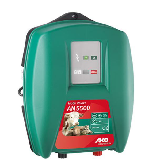 Akkupaimen Mobil Power AN 5500, Ako