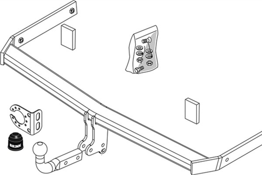 Vetokoukku (-laite) THULE 450500