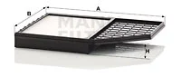 Raitisilmasuodatin MANN-FILTER CU 32 012/1