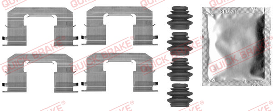 Tarvikesarja, jarrupala QUICK BRAKE 109-0006