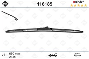Pyyhkijänsulka, Etu, vasen, honda,hyundai,jeep,kia,land rover,lexus,mazda,mitsubishi,nissan,renault,subaru,suzuki,toyota, 288905FA0A, 28