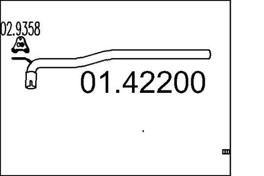 Pakoputki MTS 01.42200