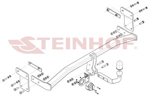 Vetokoukku, vakio, hyundai i30