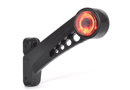 Led-äärivalo 12-24 V, puna-valkoinen (solar), Was Led-äärivalo, puna-valkoinen, oikea