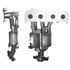 Katalysaattori, Edessä, toyota avensis, avensis kombi, avensis liftback, avensis sedan, avensis verso, rav 4 ii, 2505128040, 2505128041,