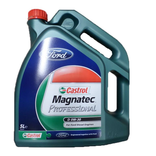 Moottoriöljy CASTROL 0W30 MAGNATEC PROFESSIONAL D 5L