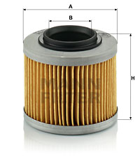 Öljynsuodatin MANN-FILTER MH 65/1