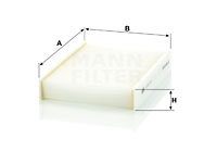 Raitisilmasuodatin MANN-FILTER CU 20 013