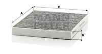 Raitisilmasuodatin MANN-FILTER CUK 2227