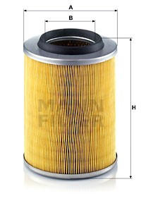 Ilmansuodatin, isuzu trooper ii, trooper terrängbil öppen ii, opel campo, monterey a, 1-97044-226, 834806, 8-97044-226-0, 8-97044-226-1,