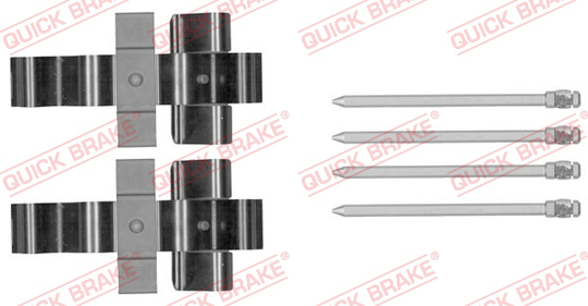 Tarvikesarja, jarrupala QUICK BRAKE 109-1852