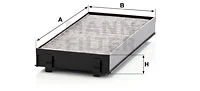 Raitisilmasuodatin MANN-FILTER CUK 2941-2